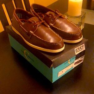 Men’s Leather Boat Shoes